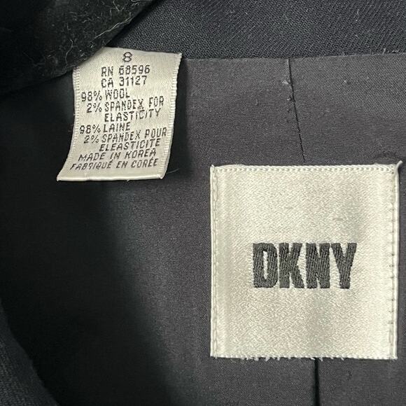 DKNY Hidden Placket Button Jacket - Size 8 - Picture 3 of 7